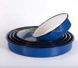 ST-001-009 cast iron enamel round tray